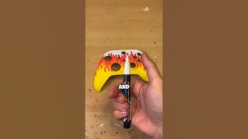 Custom XBOX CONTROLLER! 🖌️ #satisfying #artwork #xbox #customcontroller