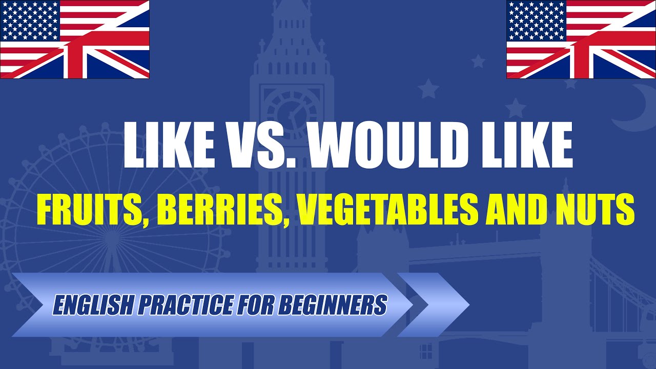 Like vs Would like - Basic English Learning tips - YouTube