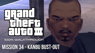 GTA III 100% Walkthrough: Mission 34 - Kanbu Bust-Out