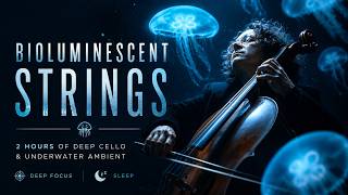 BIOLUMINESCENT STRINGS: 2 Hours of Deep Cello & Underwater Ambient | Deep Focus & Sleep