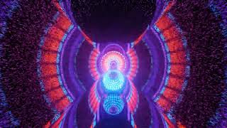 Blazing Reflection of Rolling Ball in the Dark VJ Loops #abstract #neon #disco #dj #vjloops