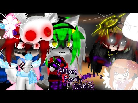 FNAF Security Breach react to Afton Family Song Remix||✨🎶🎧🐻🐰||💖🏠👪💖🔪