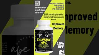 #apeishLAB Nootropic Brain and Focus Formula - #supplementsthatwork