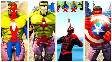 SUPERHERO MEGA BATTLE #71 MARVEL AND DC SUPERHERO BATTLE IRONMAN VS SUPERMAN VS SPIDERMAN VS HULK