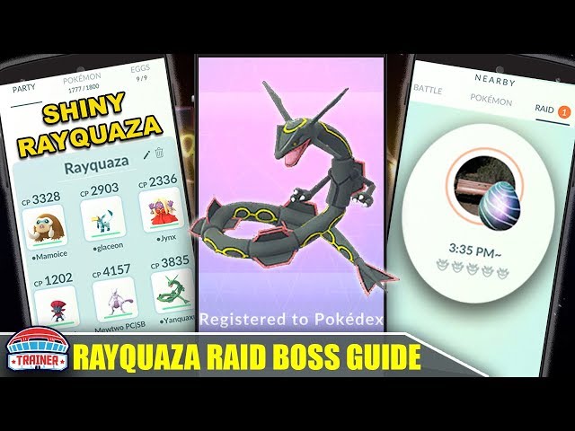 Pokemon GO Shiny Rayquaza Guide And Essential Tricks - SlashGear