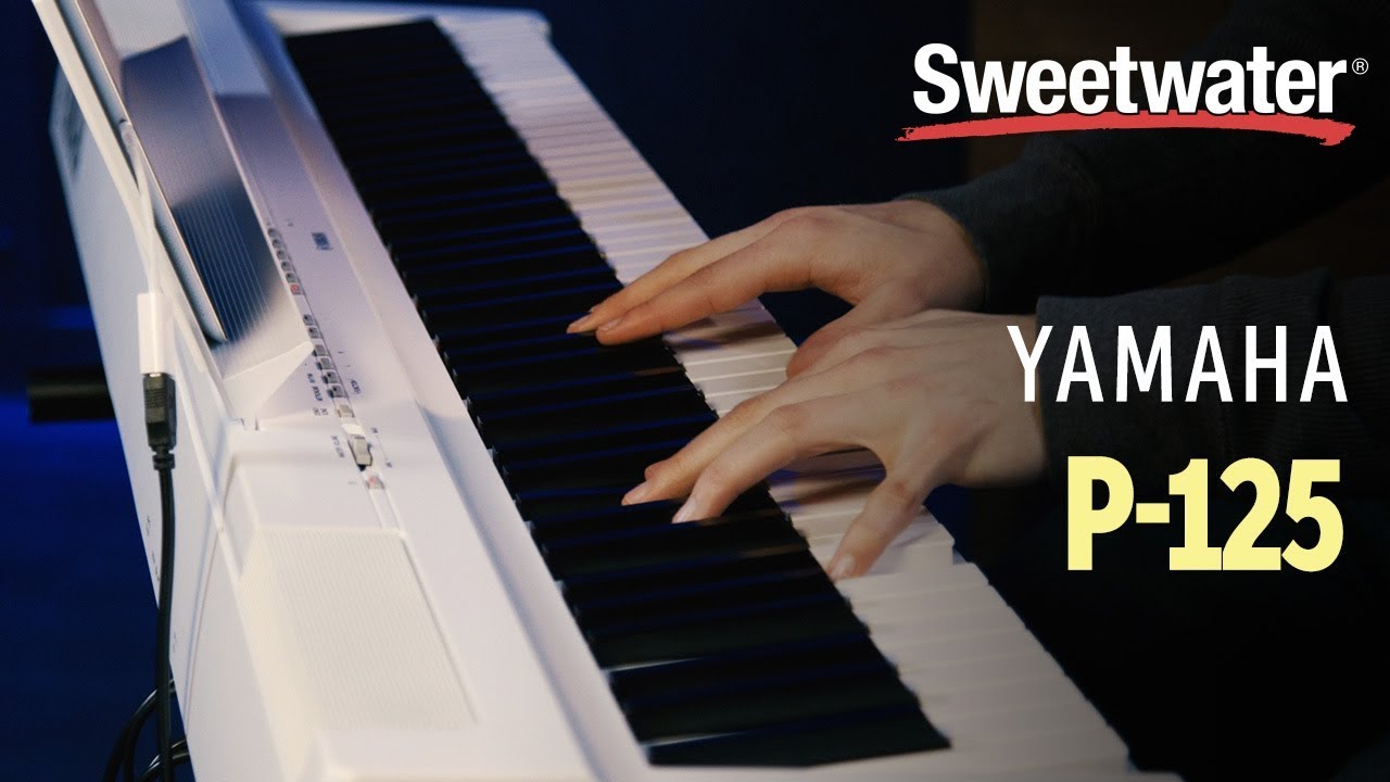 Yamaha P-125 Digital Piano Review - YouTube