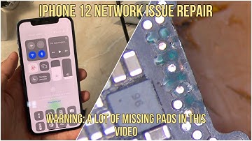 iPhone 12 Network Issue Repair and (GPIO_AP_FROM_WLAN_TIME_SYNC) Missing Explained