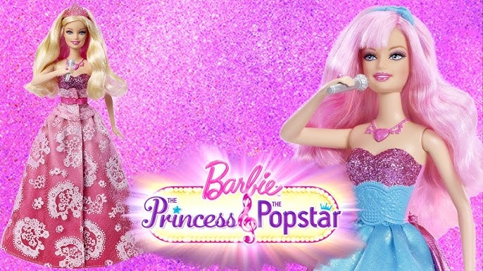 Boneca Barbie Princesa e a *Pop Star*