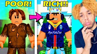 Poor To Rich In BLOXBURG!! This Makes Me SAD.. (Roblox Social Experiment)