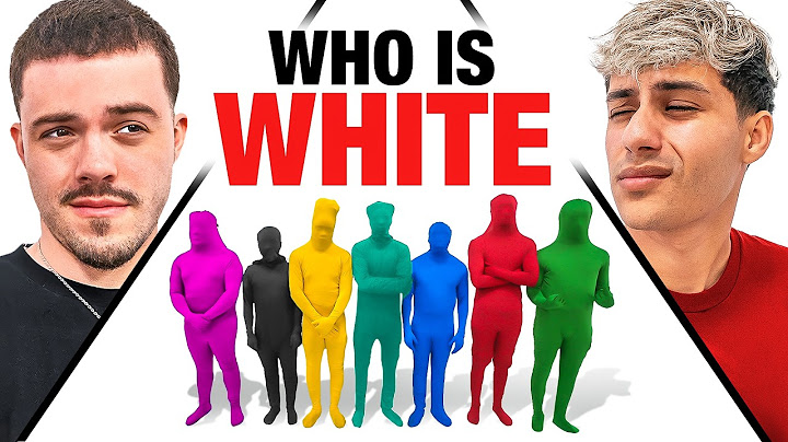 GUESS THE WHITE PERSON