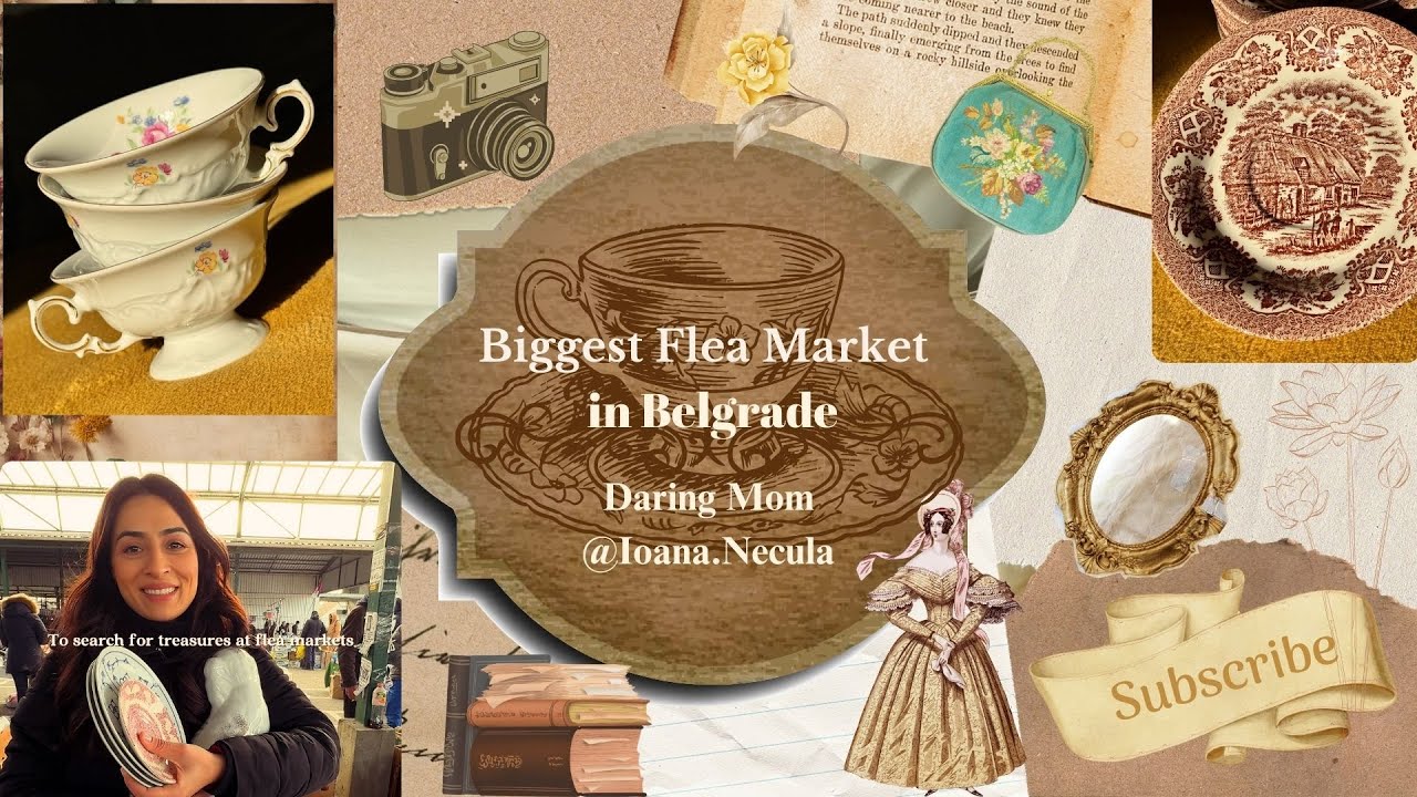 Duminică dimineață la târgul de vechituri din Belgrad | Prețuri, comori, negocieri și atmosferă