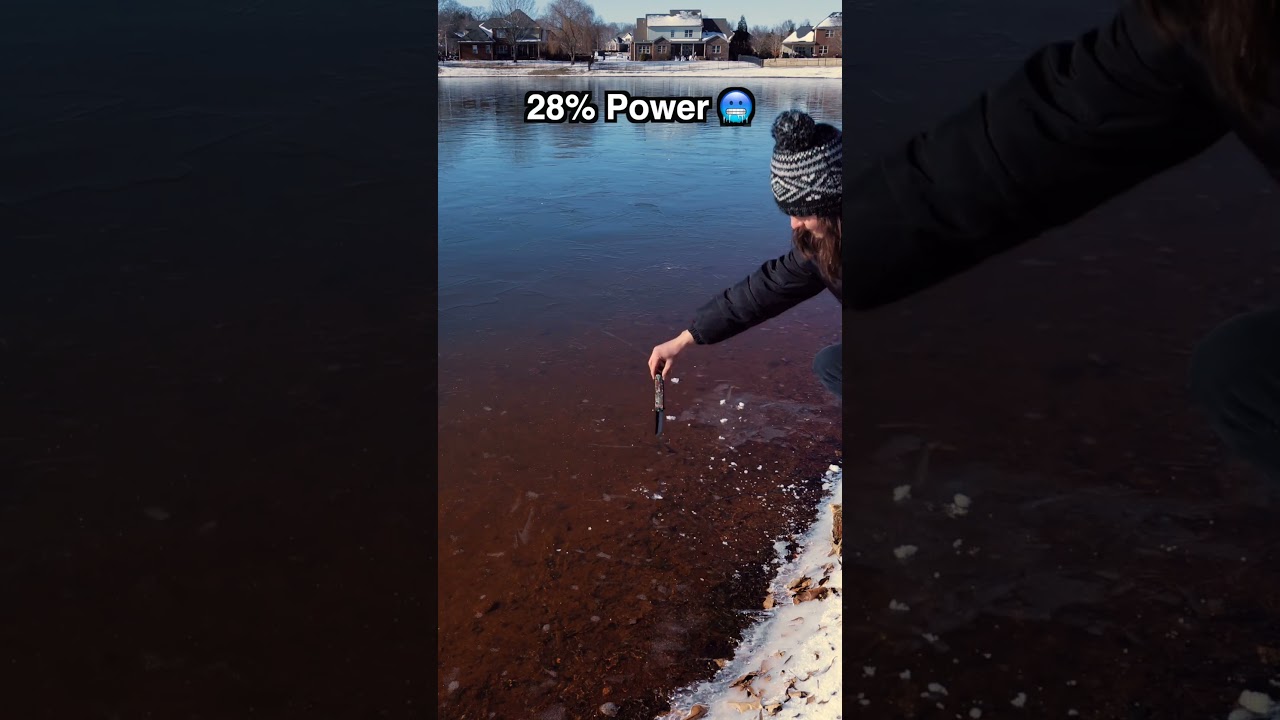 How Much Damage Can A Sword Do To A Frozen Lake??
