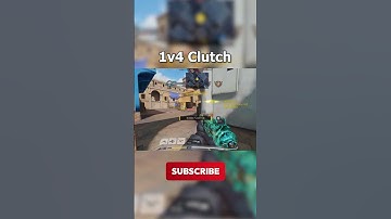 They Thought They Had Me… 1v4 CLUTCHED! I COD Mobile#shorts