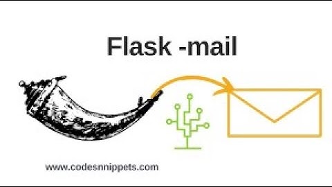 Flask mail to Gmail