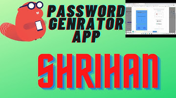 how to make password generator app in  thunkable