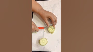 How to easy cucumber carving #shortsfeed #shortvideo #cucumber