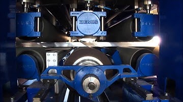 Descaling and Cleaning of Alumnium Slabs. Entzundern und reinigen von Aluminiumbrammen