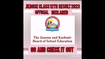jkbose class 12 result 2023 || 🤩finally released 🥳|| declared 🤑#jkbose #result #2023 #class12