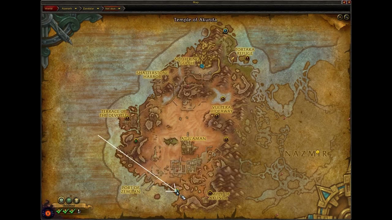 Nez'ara Rare Location in Voldun