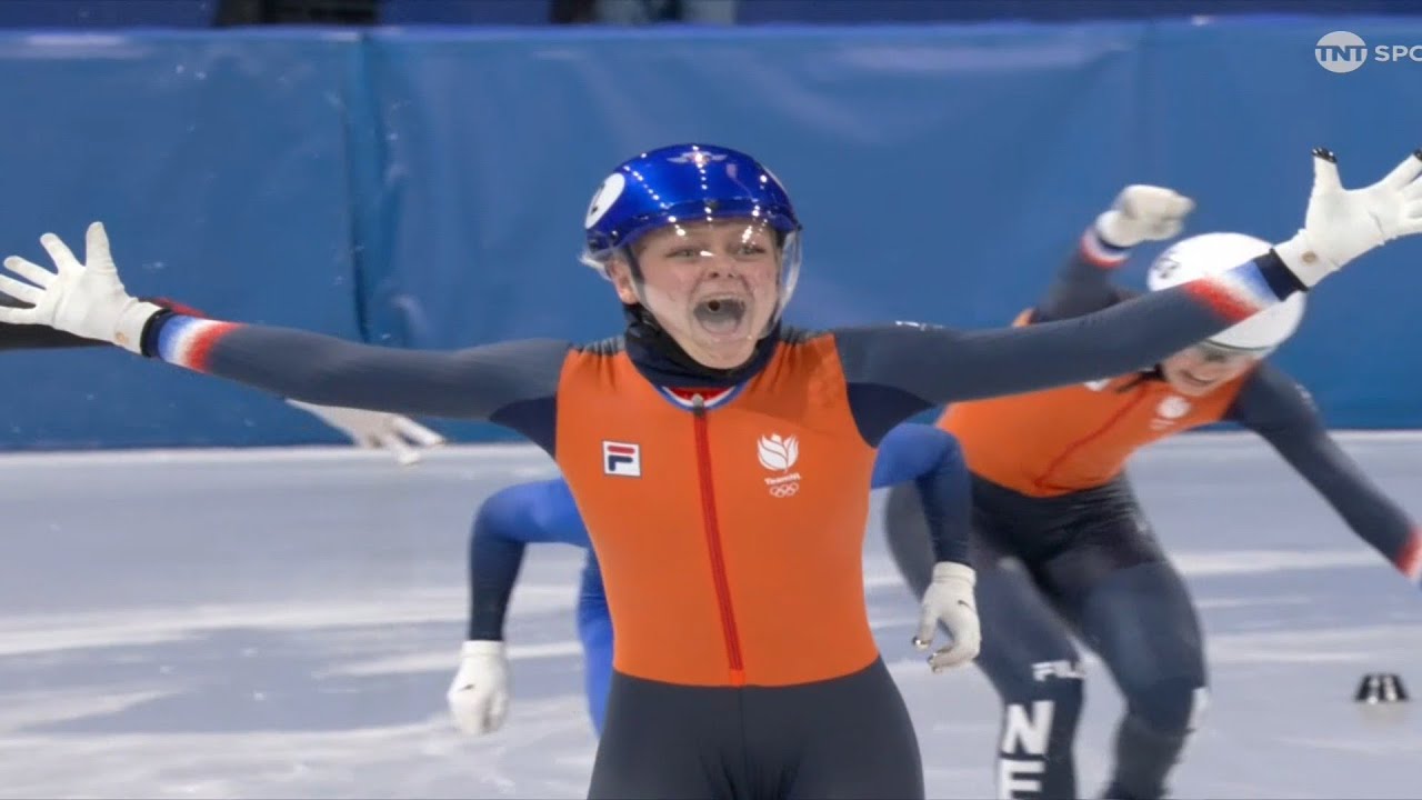 Netherland's Xandra Velzeboer wins Gold, Women's 500m short track speed skating winter olympics 2026
