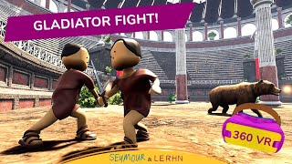 360 VIDEO - FIGHT in the ROMAN COLOSSEUM! VR