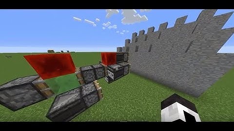 Minecraft 1.8+ Battering Ram/Mining Drill Tutorial (NO MODS! NO COMMANDS!)