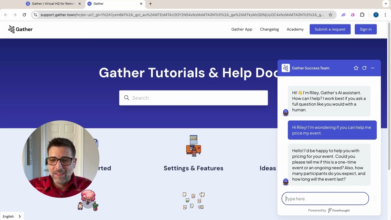 Gather's Generative AI Chatbot: A Case Study