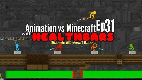 Ultimate Minecraft Race Animation vs Minecraft Ep 31 With HEALTHBARS #alanbecker #animation #video