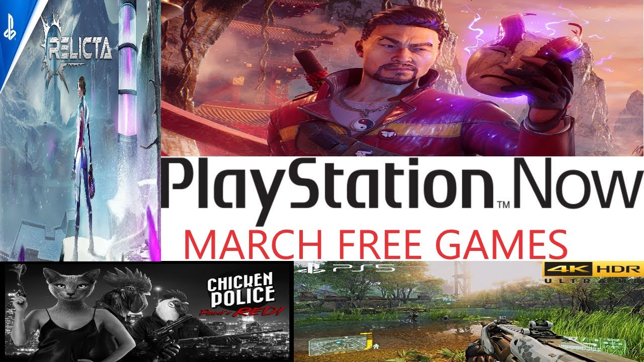 March Free Ps Now Games Ps4/Ps5 | Finally Heading Towards Xbox Game Pass Path?