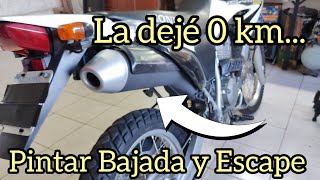 Pintar bajada escape y colita Honda Tornado XR 250 - Desmontaje y montaje - Al detalle by Pablo Vinci Motos ® 2,417 views 3 days ago 29 minutes