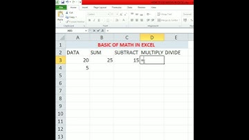 Use Excel as a Calculator : Do Maths in Excel #Shorts