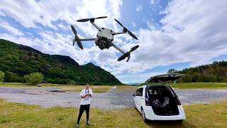 Testing my scout drone: First flight, experimenting, mistakes included | 🎥 DJI Mini 5 Pro