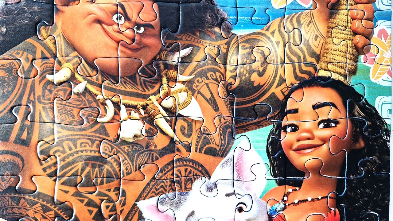 Moana 2 Puzzle for Kids - Neues Puzzle Vaiana 2 - YouTube