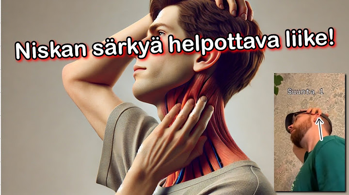 Avaa hartiaseutu ja niskan jumit tällä liikkeellä