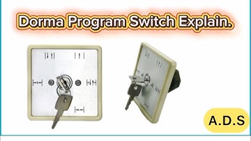 Dorma ES200 Program Switch Explained | Full Guide by Auto Door Surgeon