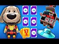 Talking tom gold run christmas events galactic goodies lucky card new character iron ben unlocked