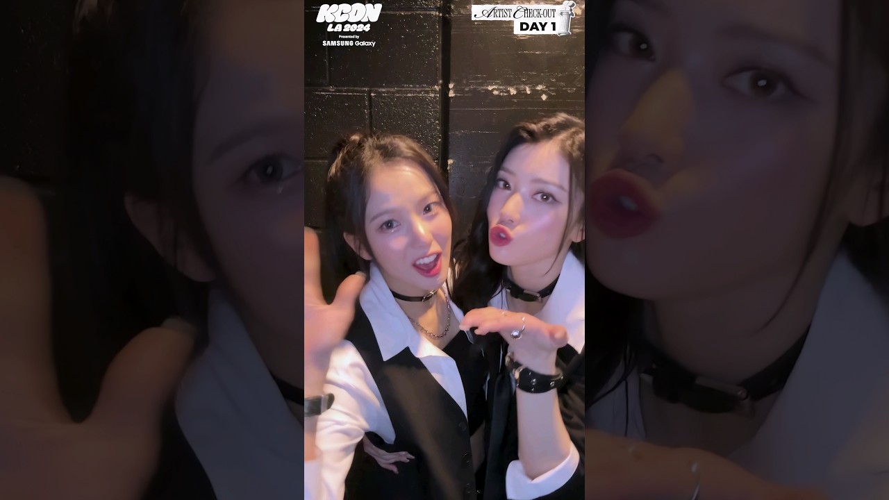 Yujin & Xiaoting KCON LA 2024 CHECK-OUT [240726] 