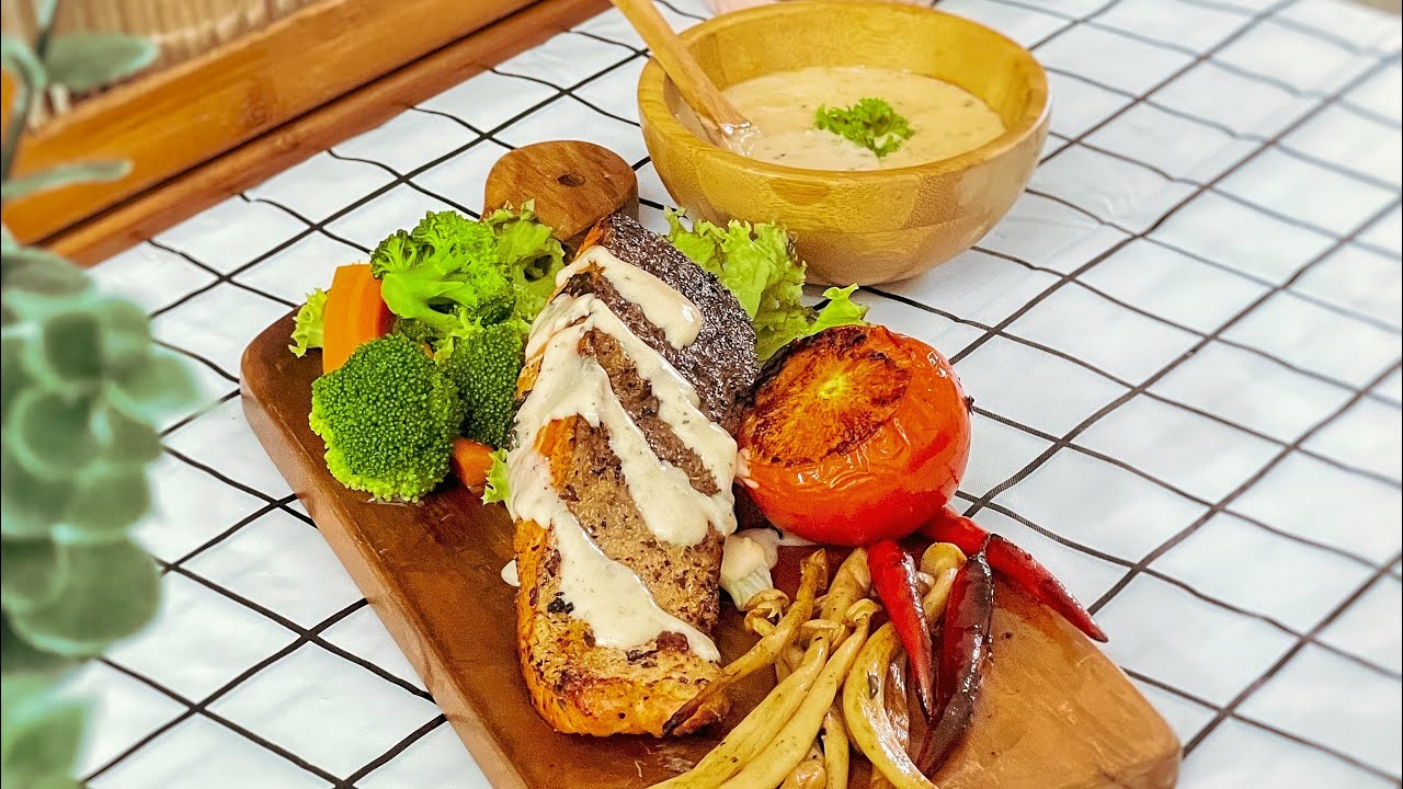 Salmon Bakar bersos Lemon 🍋