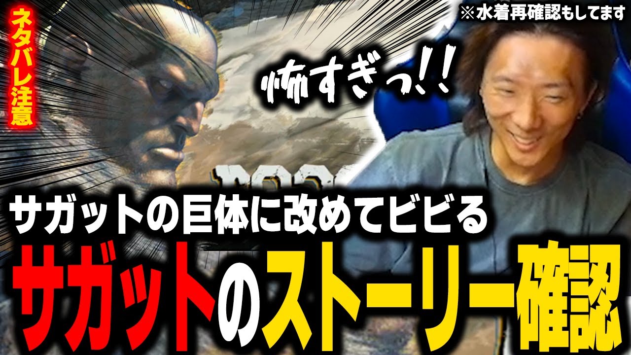 【スト6】恒例のワールドツアーでサガットのストーリーを確認！ デカさの 