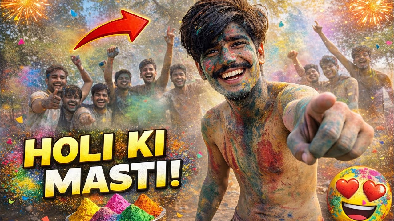 Holi में हो गया कुछ UNEXPECTED 😱 | Village Holi Vlog 2026