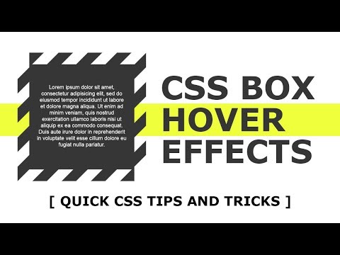 Gradient Hover Effect Using Html and CSS - CSS Hover Effects Tutorial