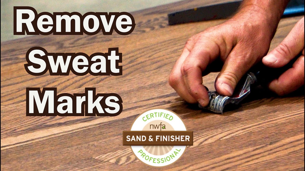 How to Remove Sweat Marks/Stains from a Hardwood Floor with Willie Short | City Floor Supply | NWFA
