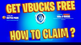 GET FREE V-BUCKS !! KNOW HOW ?? IN FORTNITE [DIRECT GAMEPLAY] screenshot 4