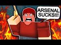 This Made Me HATE Arsenal... (ROBLOX)