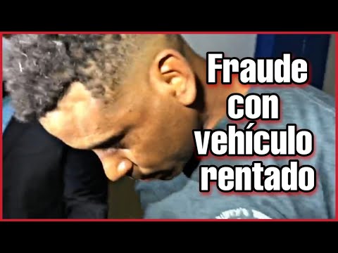 Apresan uno acusado de realizar fraude con vehículo rentado