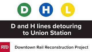 Downtown Rail Reconstruction July 2024
