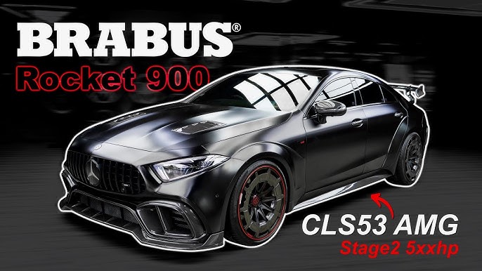 Parties aérodynamiques Brabus pour la Mercedes Classe C W205 / S205