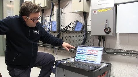 Pico USB-Differenzial-Oszilloskop 4444 – 3-phasige Spannungen 1000 V CAT III messen / überwachen