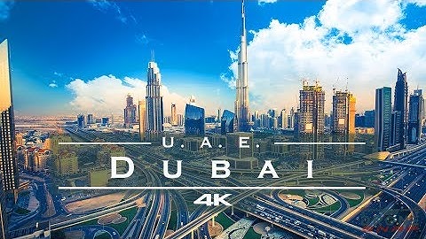 Dubai, United Arab Emirates 🇦🇪 - by drone [4K]