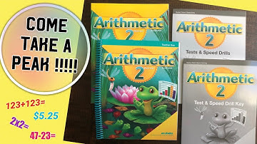 Homeschool Arithmetic Curriculum With Abeka